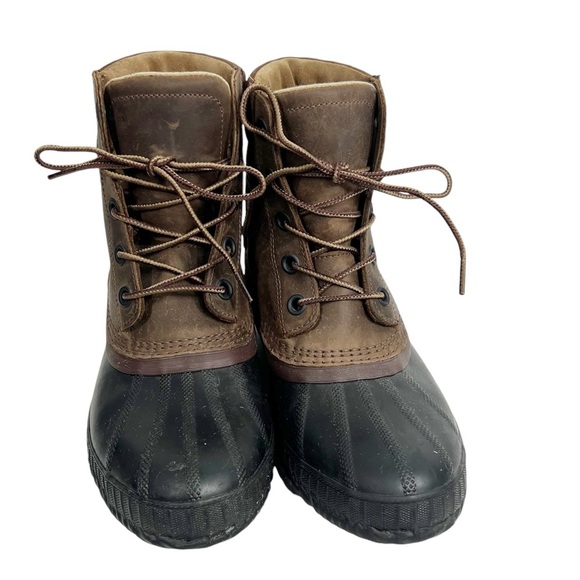 SOREL Cheyanne Men's Size 8 Waterproof Duck Boot With leather upper - Picture 7 of 10